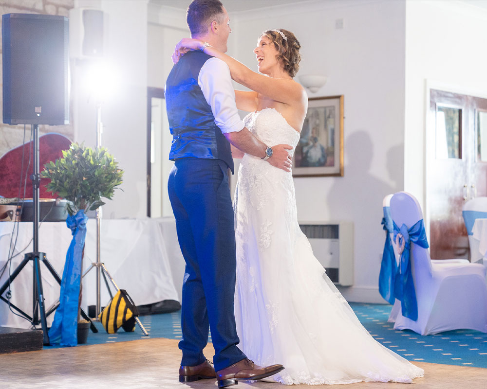 Bride and Groom first Dance