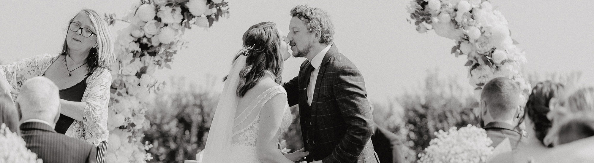 Hannah and Nick wedding in Sidmouth, Devon.